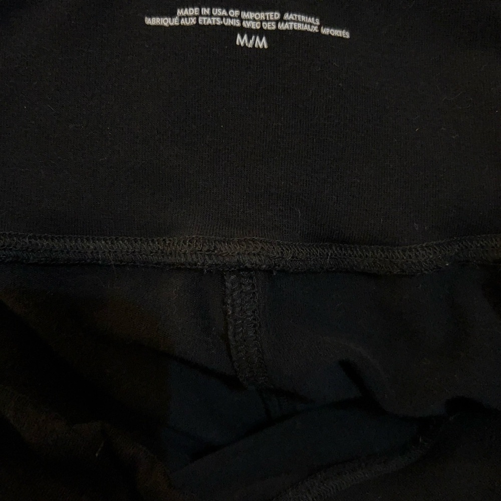 Eileen Fisher black pull-on leggings - Picture 4 of 5